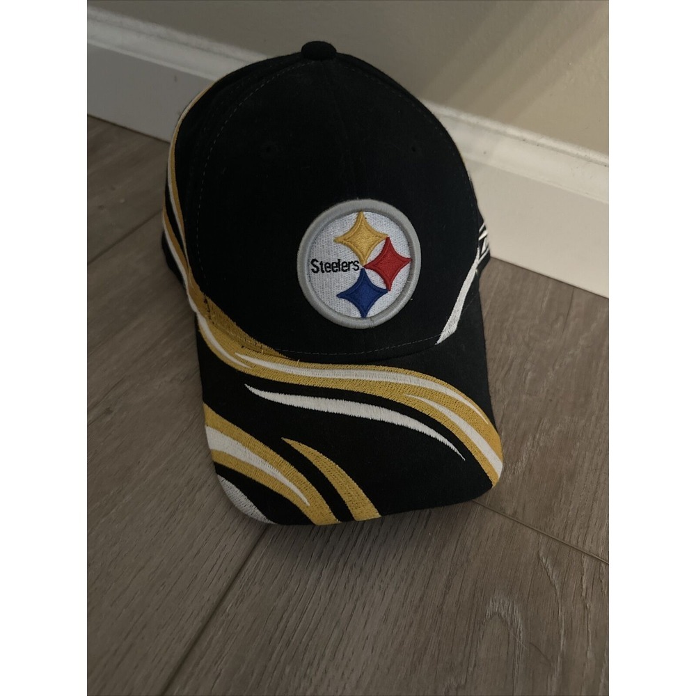 Reebok Baseball Cap L/XL  Multicolor Men‎ Adjustable Steelers Solid Knit Cotto